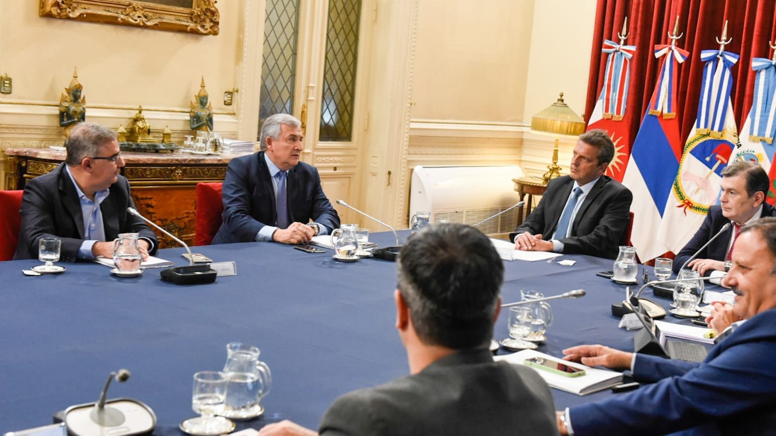 Massa recibió a gobernadores del norte grande para avanzar en una agenda legislativa regional