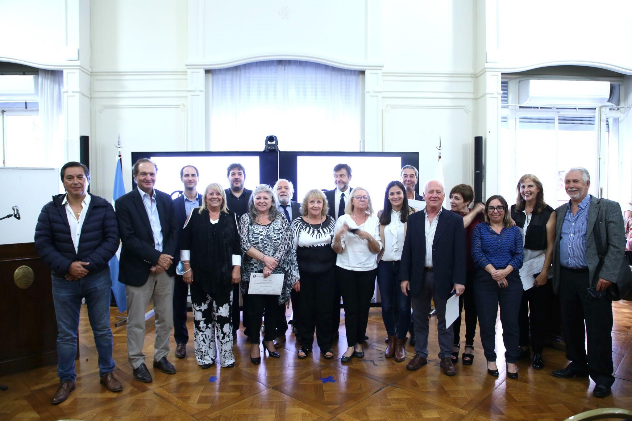 La Auditoría de la Ciudad entregó medallas a trabajadores jubilados