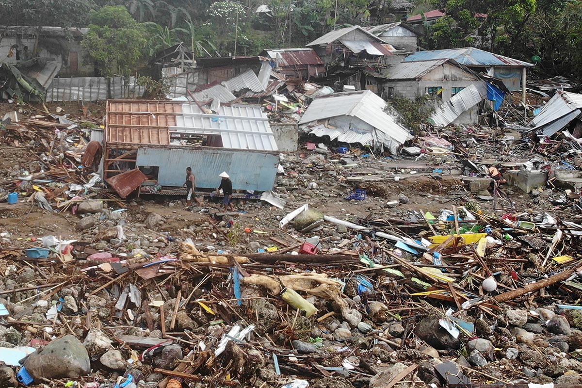 Tormenta tropical en Filipinas: al menos 133 muertos por aludes e inundaciones