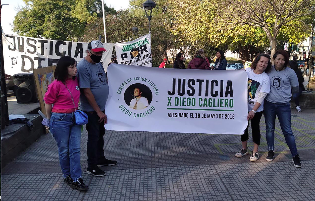 Tres años sin Diego Cagliero: «El intendente Valenzuela no quiere que se nombre a mi hijo»