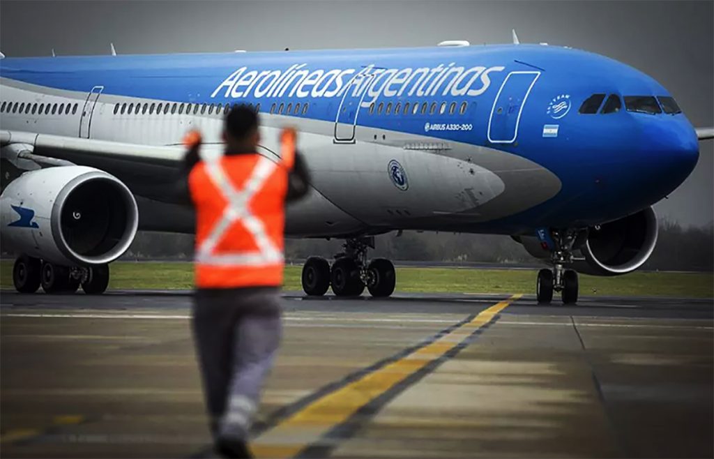 aerolíneas Argentinas transporte aéreo