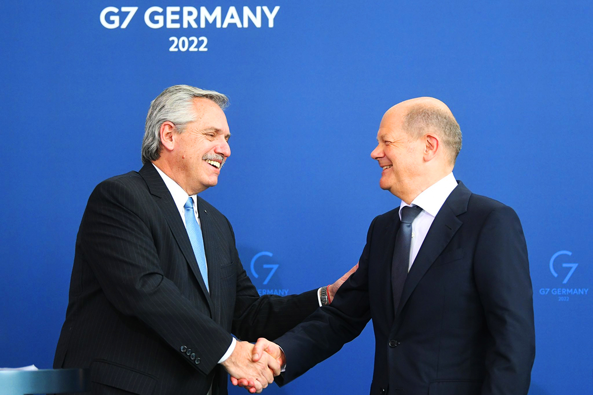 Invitado por Alemania, Alberto Fernández participará de la cumbre del G-7
