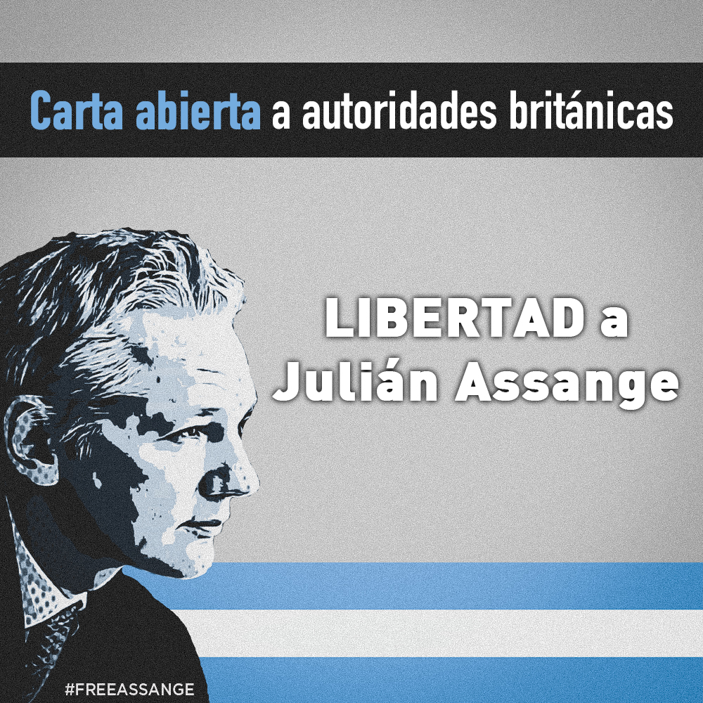 Solicitada: libertad a Julian Assange
