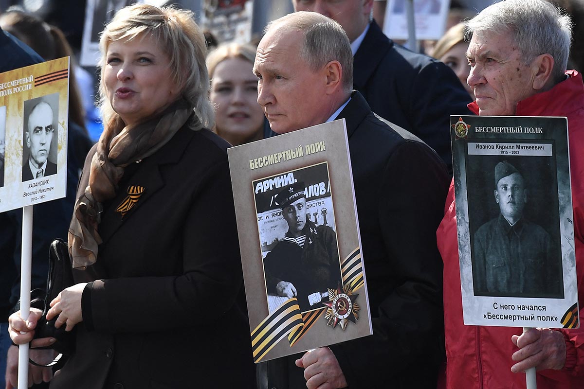 Putin conmemoró el triunfo soviético sobre el nazismo y pidió evitar una nueva guerra mundial