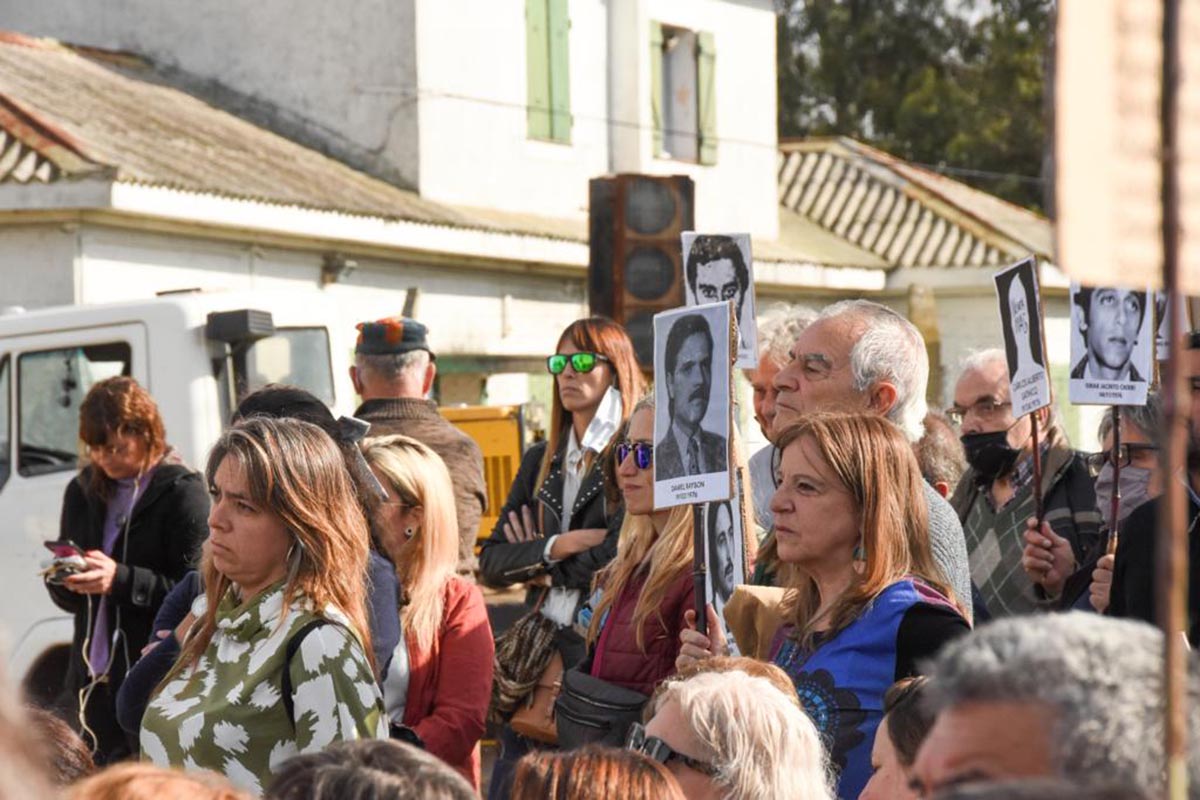 “Aquí se cometieron crímenes de lesa humanidad durante el terrorismo de Estado”