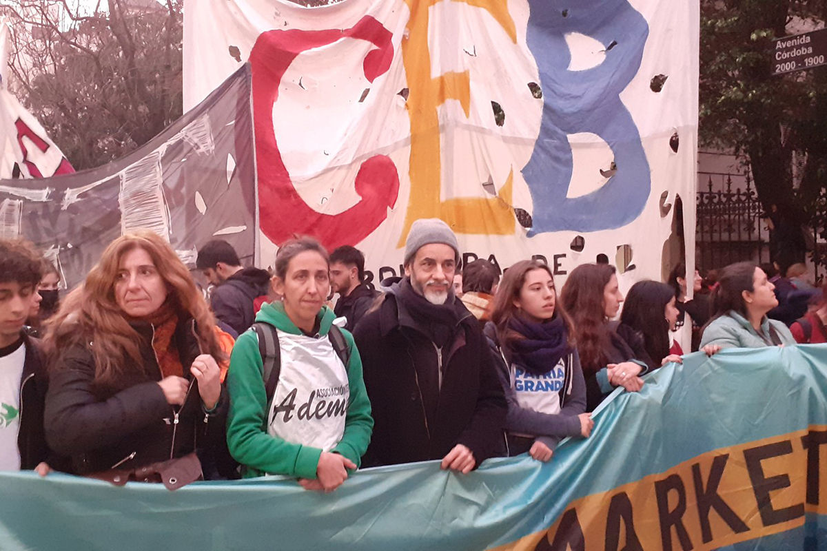 Estudiantes porteños encabezaron la marcha contra las políticas de ajuste de Larreta en educación