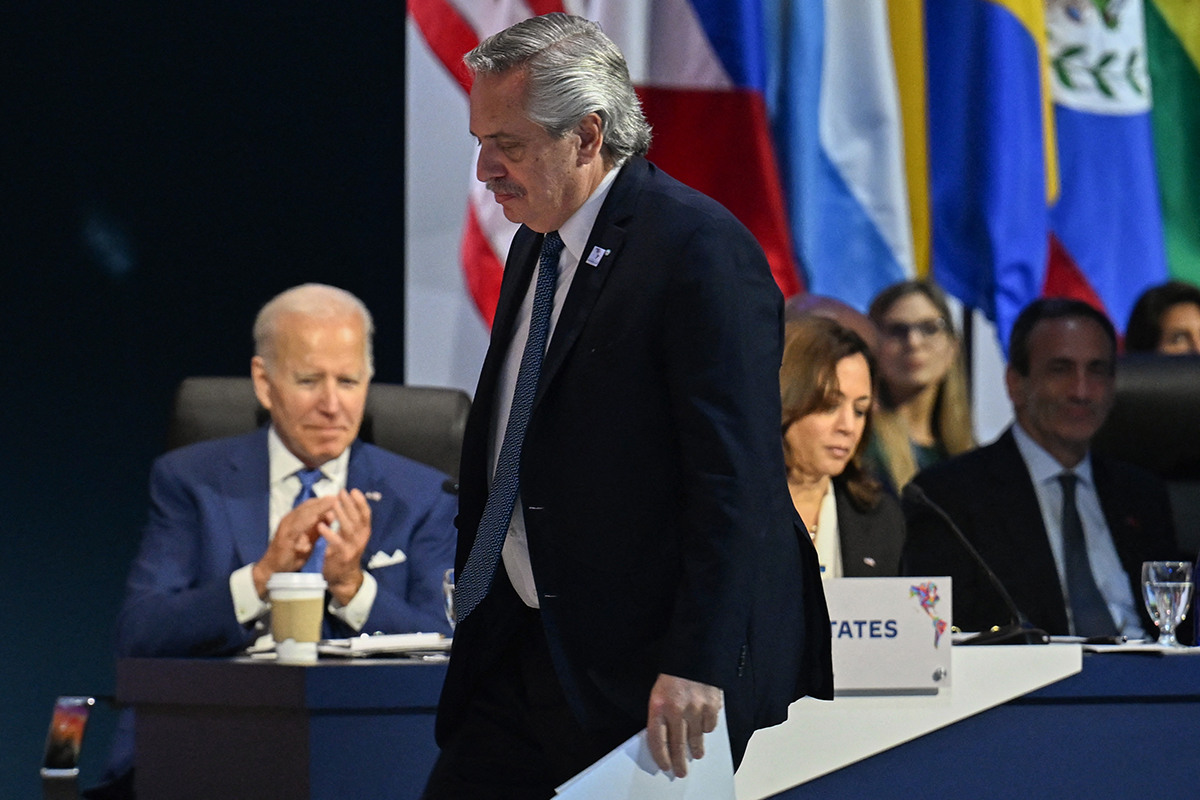 Alberto en la Cumbre de las Américas: “Ser país anfitrión no otorga el poder de imponer el derecho de admisión”