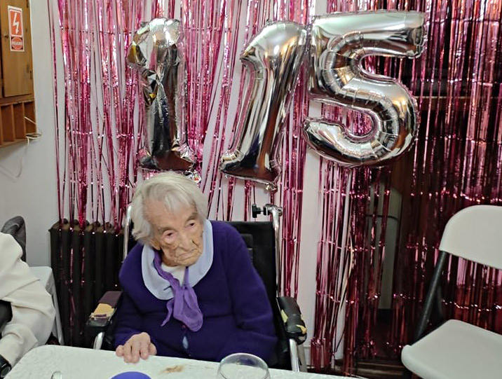 A los 115 años, murió en Mar del Plata la mujer más longeva de la Argentina