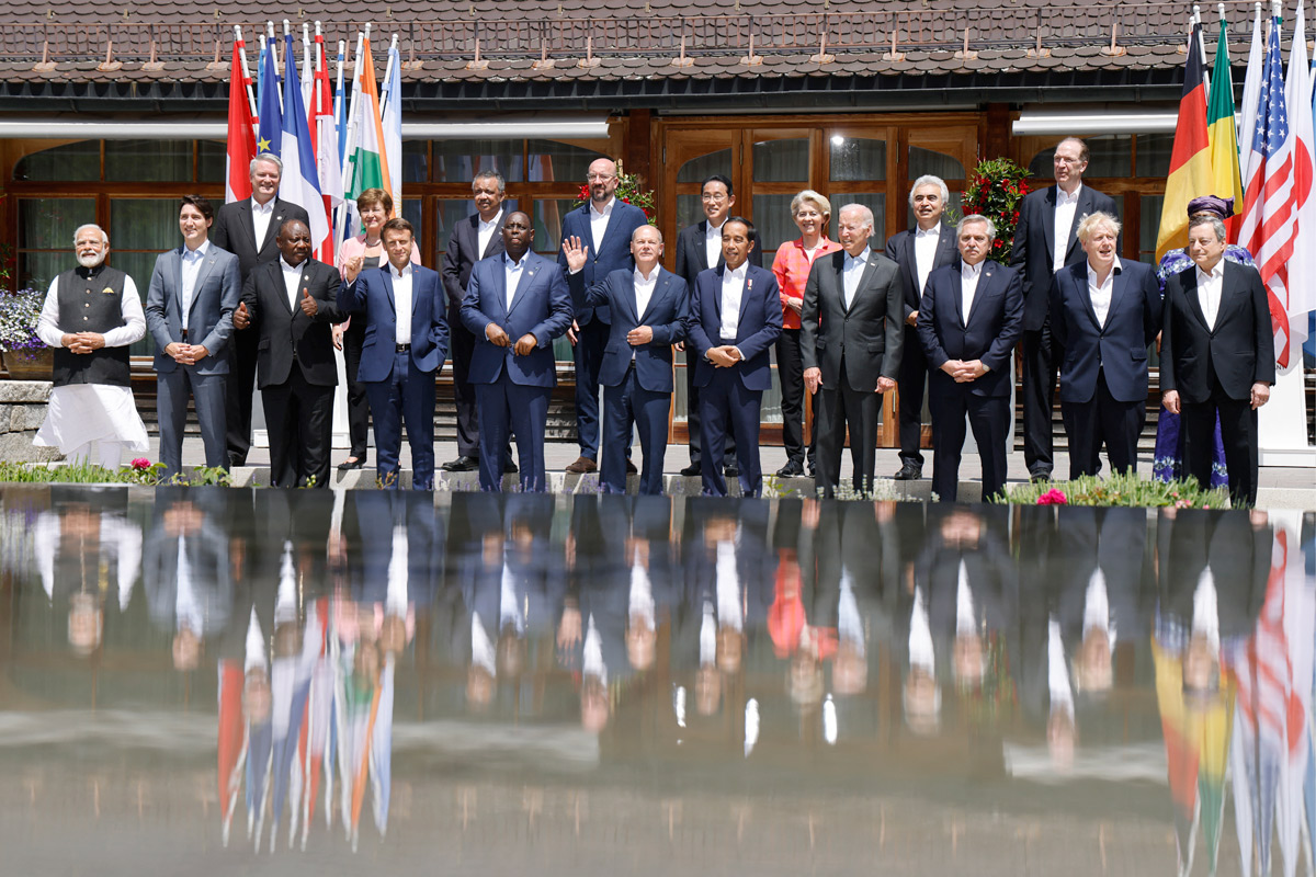 El G7 prometió apoyo humanitario, diplomático y militar a Ucrania “el tiempo que sea necesario”
