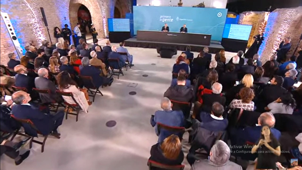 EN VIVO: El Gobierno presenta el proyecto de Renta Inesperada