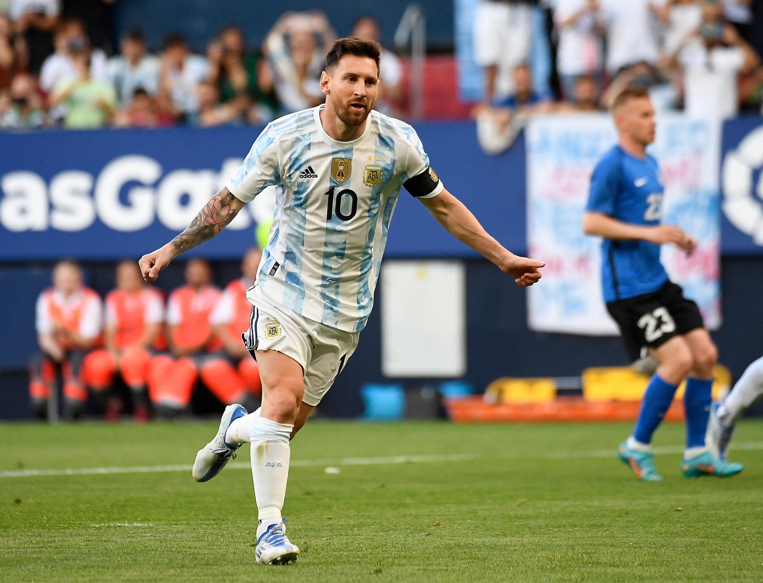 De una anécdota, hace una historia: Messi metió los 5 goles de Argentina ante Estonia