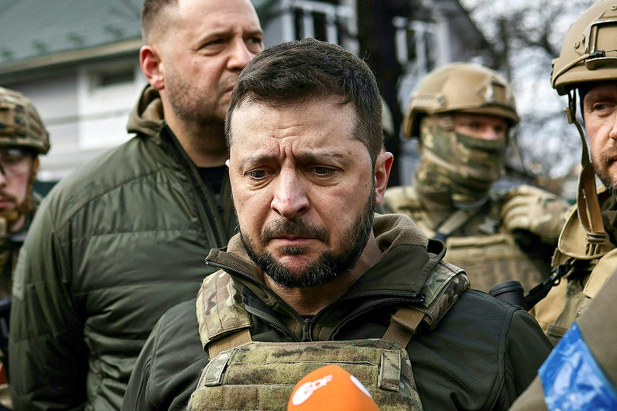 Zelenski admitió que fuerzas rusas controlan alrededor de 20% del territorio ucraniano