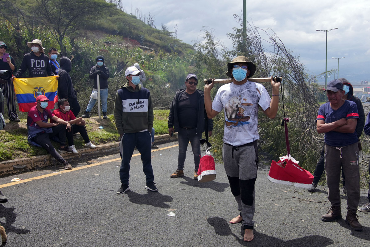 Ecuador: detienen al principal dirigente indígena por encabezar un paro nacional