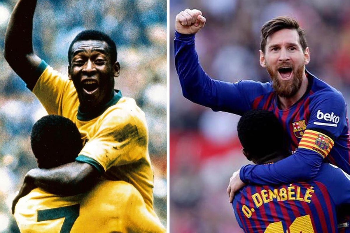 Messi superó a Pelé en títulos y quedó a cuatro de Dani Alves