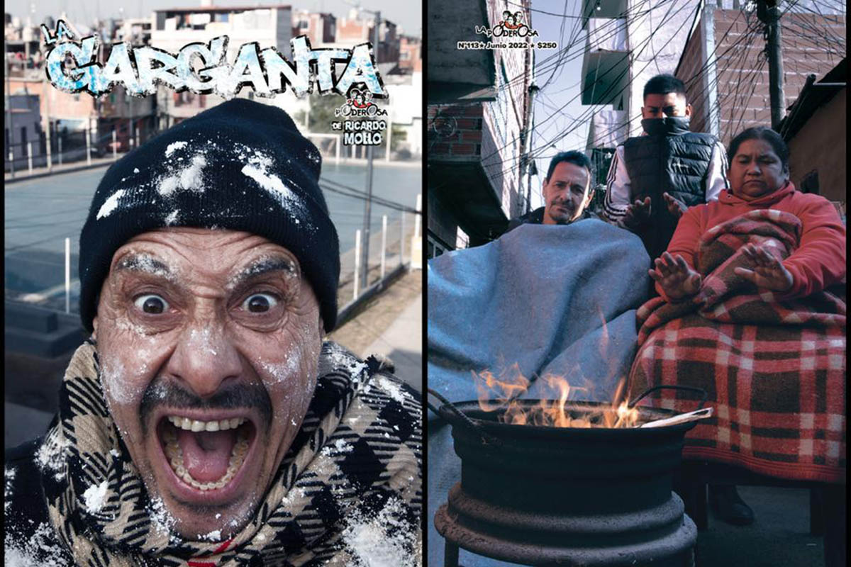 Ricardo Mollo grita en la edición de junio de La Garganta Poderosa