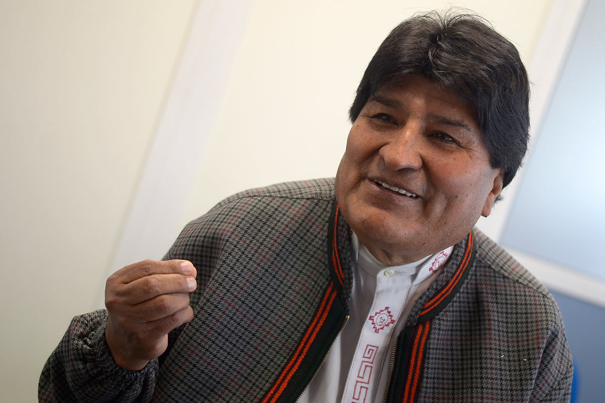 Evo Morales: «Los guerrilleros de este tiempo son presidentes»