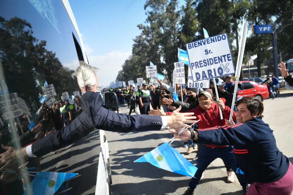 Alberto Fernández: "Los mismos que siembran desánimo son los que nos endeudaron"