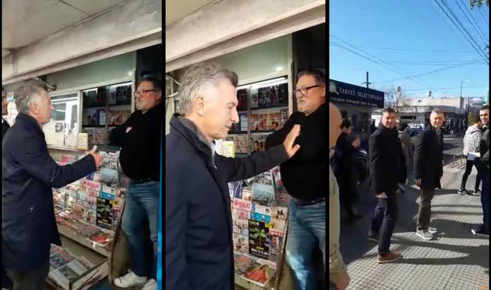 El mal momento de Macri en Ituzaingó: «Danos de comer con la que te robaste»