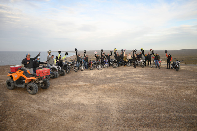 Treinta motoqueras se reunieron por primera vez en Madryn