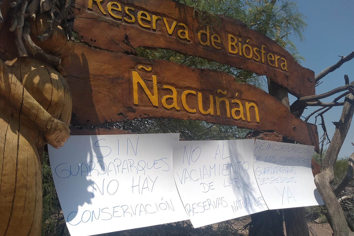 Los guardaparques ponen en jaque el turismo en Mendoza