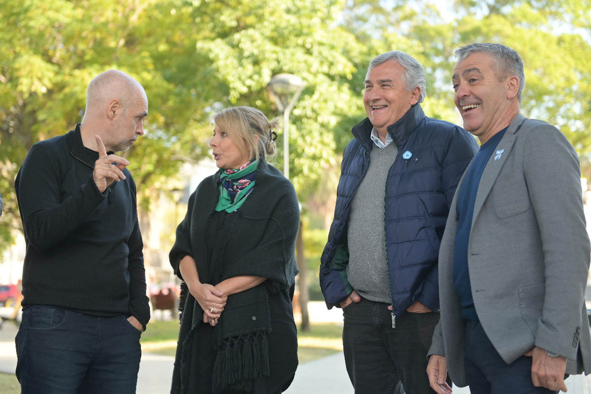 ¿Sana competencia o fórmula presidencial? Larreta y Morales, juntos en Tucumán y en Santiago