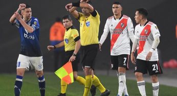 «Para mí, es gol»: la opinión del árbitro Tobar antes de anular el gol a River a instancias del VAR