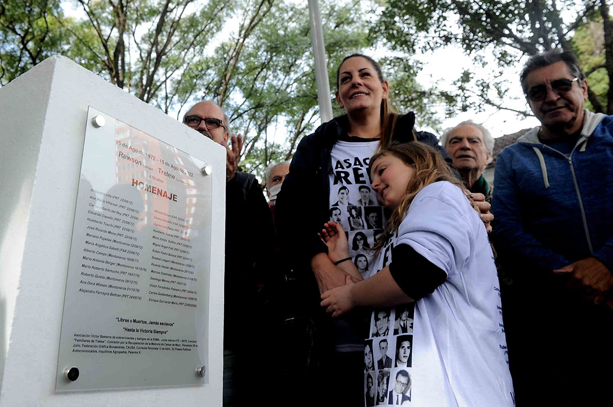 Recordaron a los “héroes de Trelew” a 50 años de la fuga y los fusilamientos