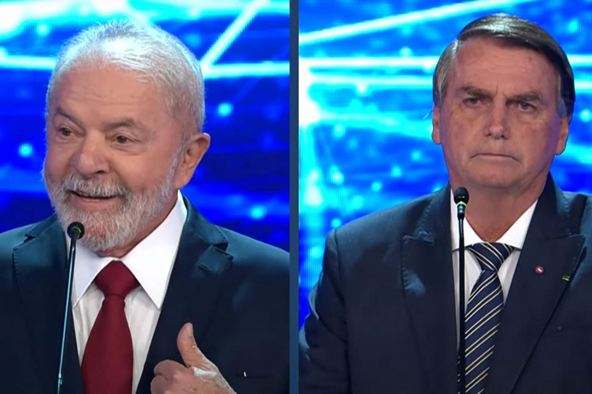 Bolsonaro y Lula se sacan chispas en el primer debate electoral de Brasil 2022