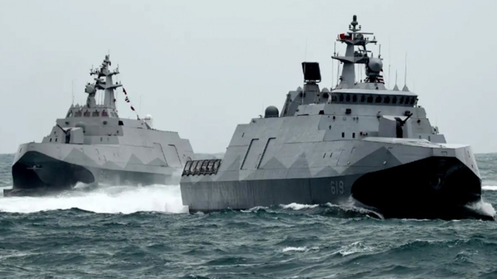 China condenó la “provocación” de EE.UU. de enviar dos buques al estrecho de Taiwán