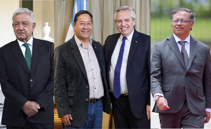 Alberto Fernández, López Obrador, Petro y Arce apoyaron a Cristina en comunicado conjunto