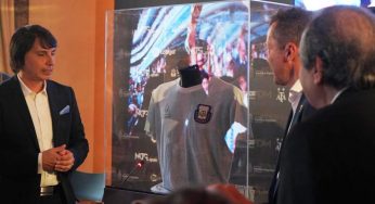 Matthaus donó la camiseta que usó Maradona en la final de México 86
