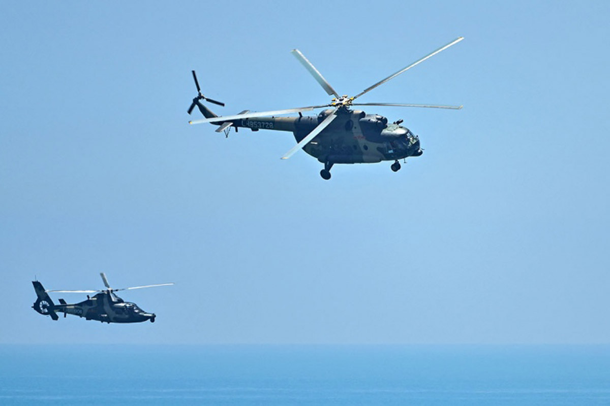 China inició grandes maniobras militares alrededor de Taiwán tras la visita de Pelosi