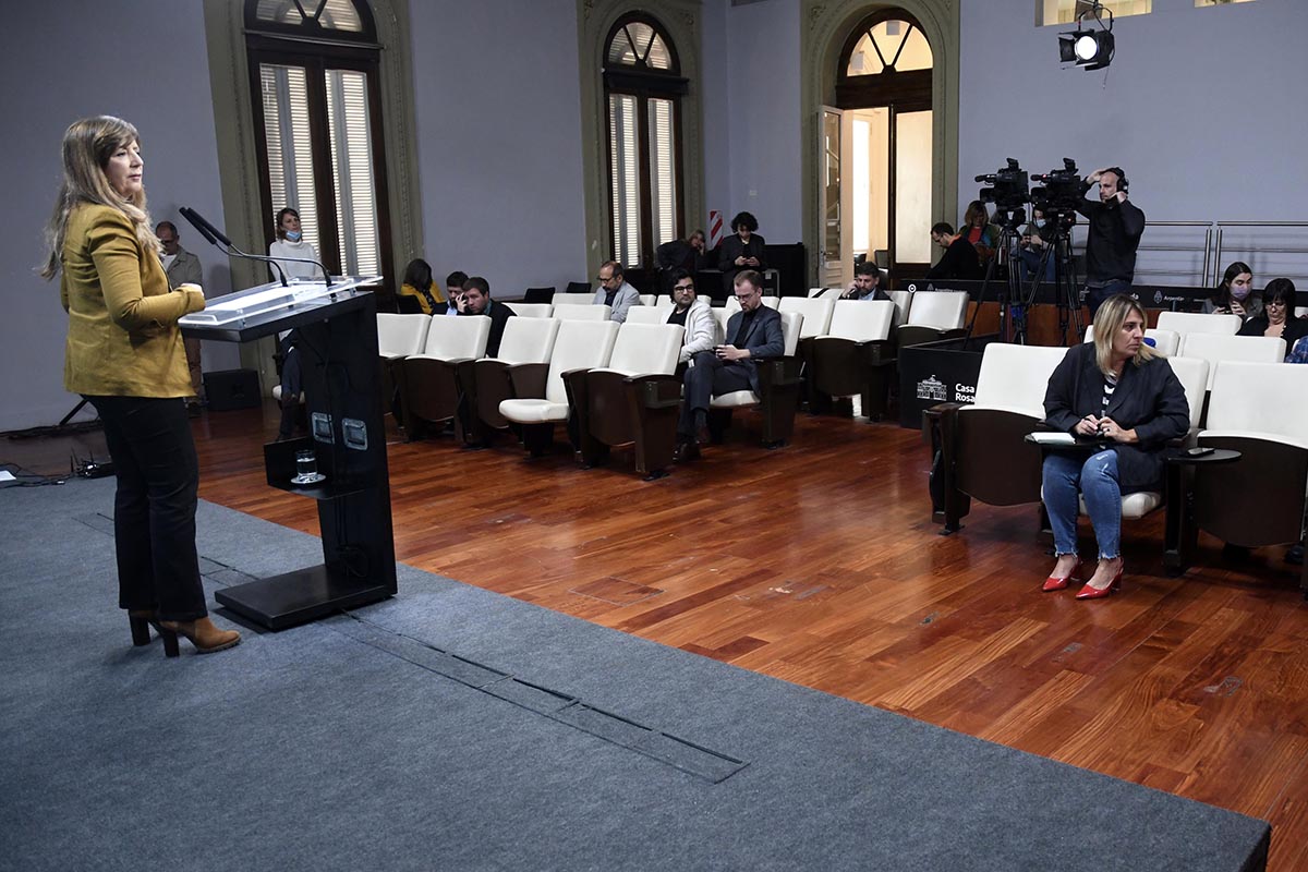 Gabriela Cerruti: «Si alguien armó causas judiciales es el gobierno de Mauricio Macri»