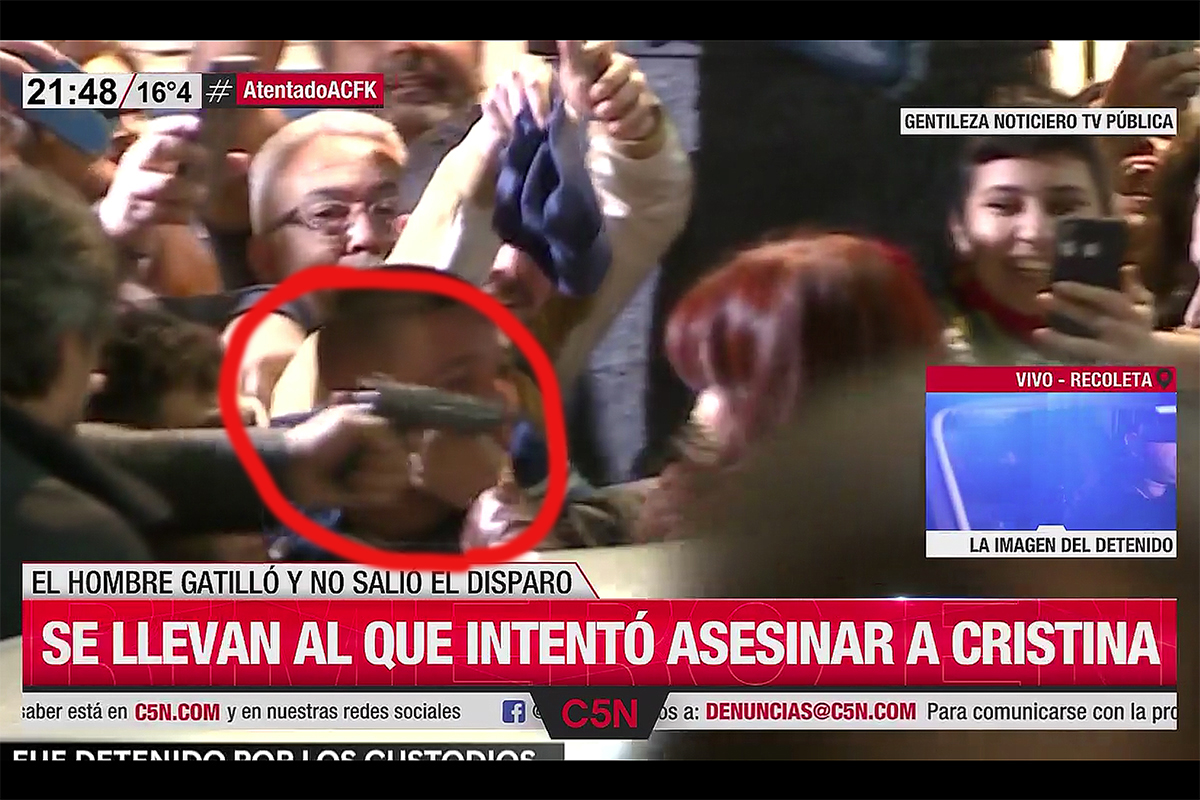«Tengo unas ganas de usar mi 9 mm»: la nueva pista que vincula directamente a Revolución Federal con el atentado contra Cristina