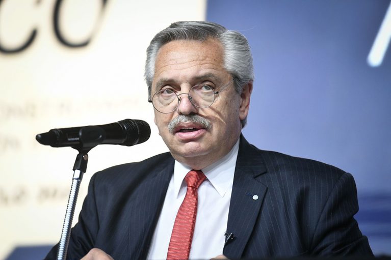 violencia política Alberto Fernández