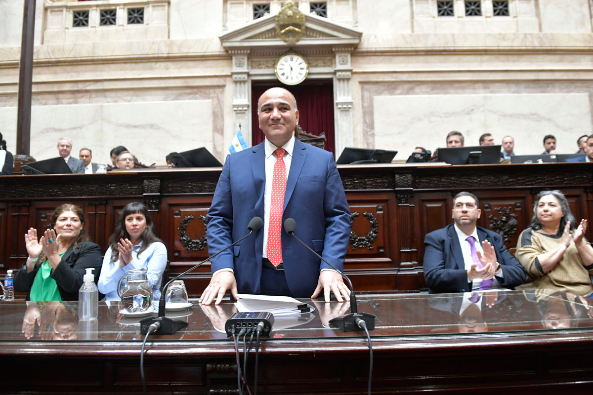 Juan Manzur: «Sin paz social, no puede haber estabilidad macroeconómica»