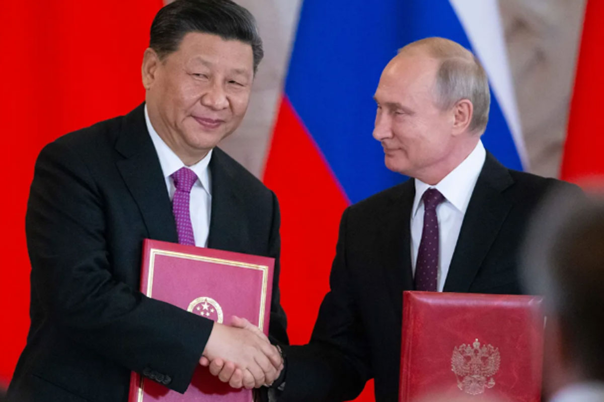 Presidentes de Rusia y China se reunieron por primera vez desde que empezó la guerra en Ucrania