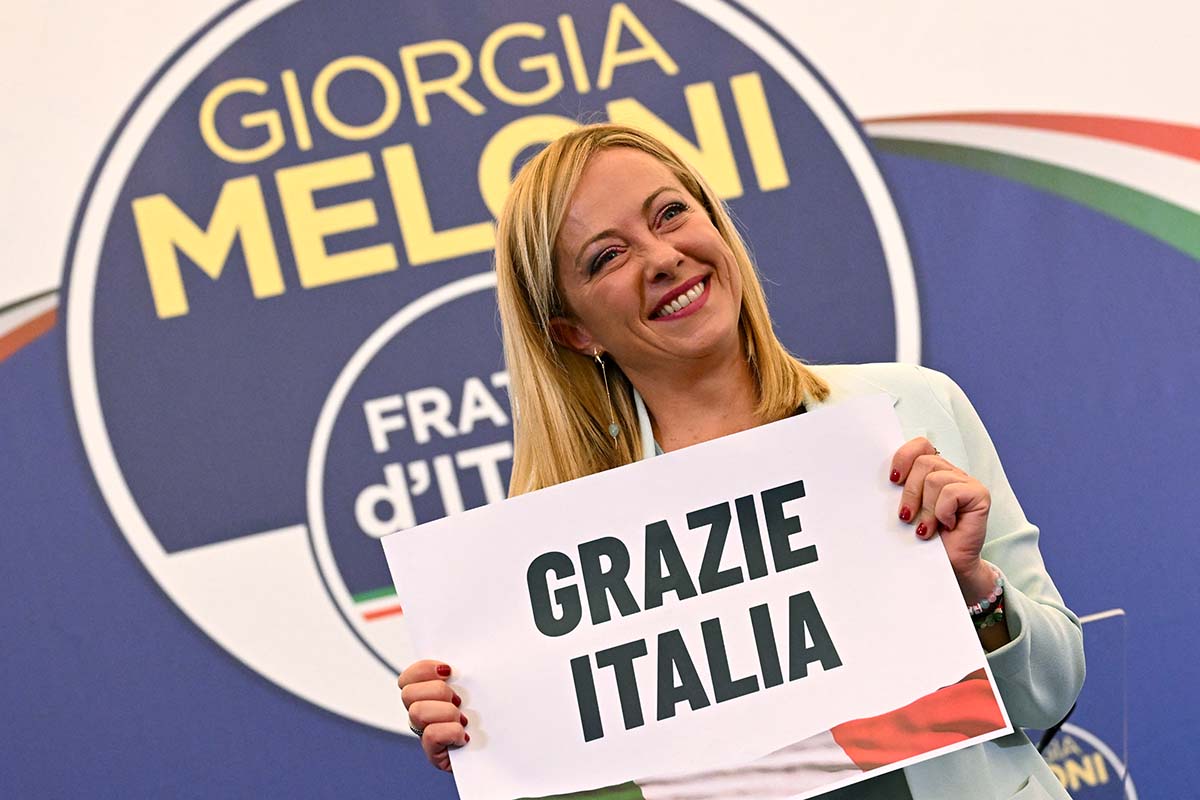 La neofascista Giorgia Meloni gana las elecciones en Italia y la derecha podría formar Gobierno