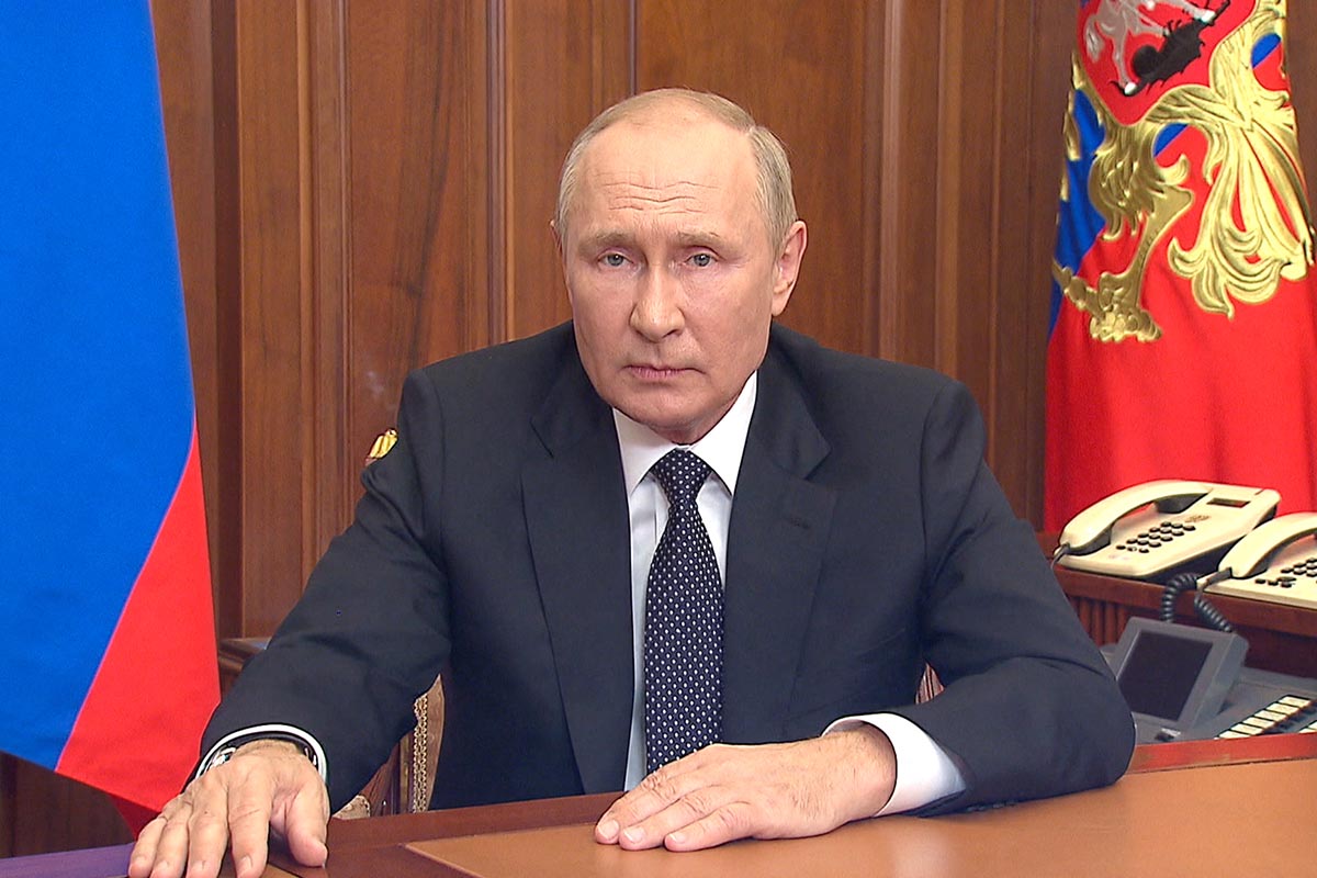 Putin moviliza a reservistas de cara a los plebiscitos para anexionar cuatro provincias prorrusas