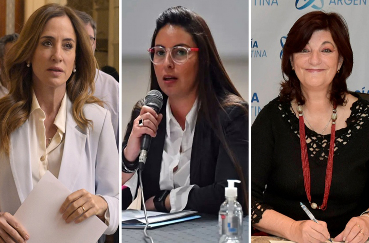 Victoria Tolosa Paz a Desarrollo Social; Ayelén Mazzina a Mujeres y Kelly Olmos a Trabajo