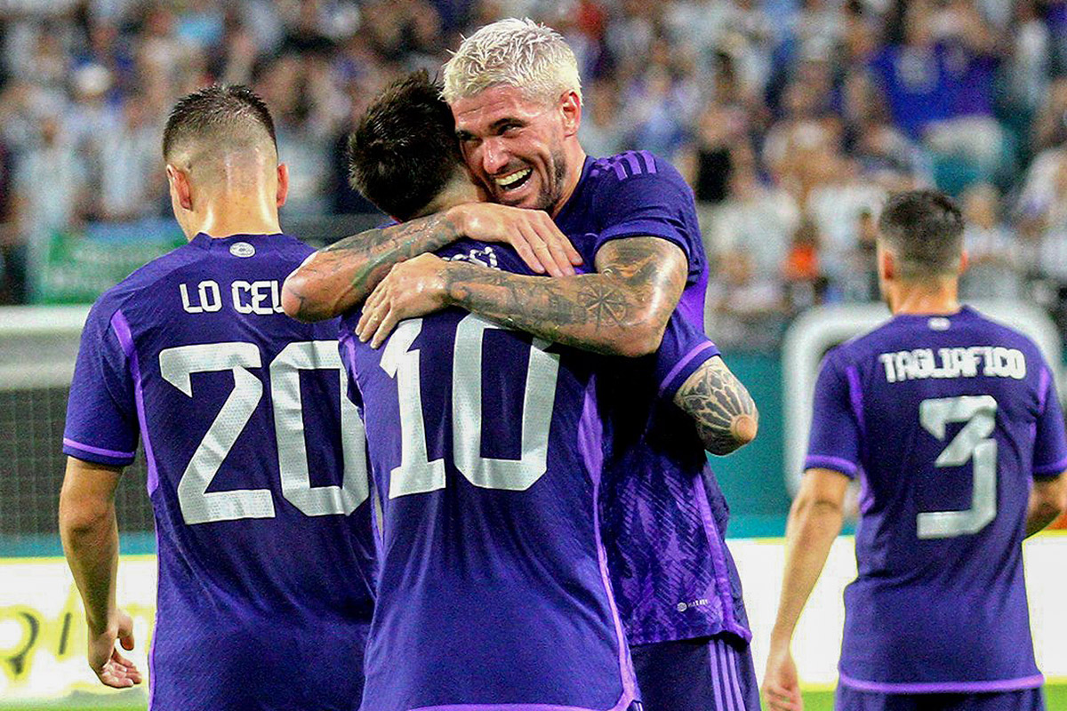 De Paul, o la rueda de auxilio de Messi