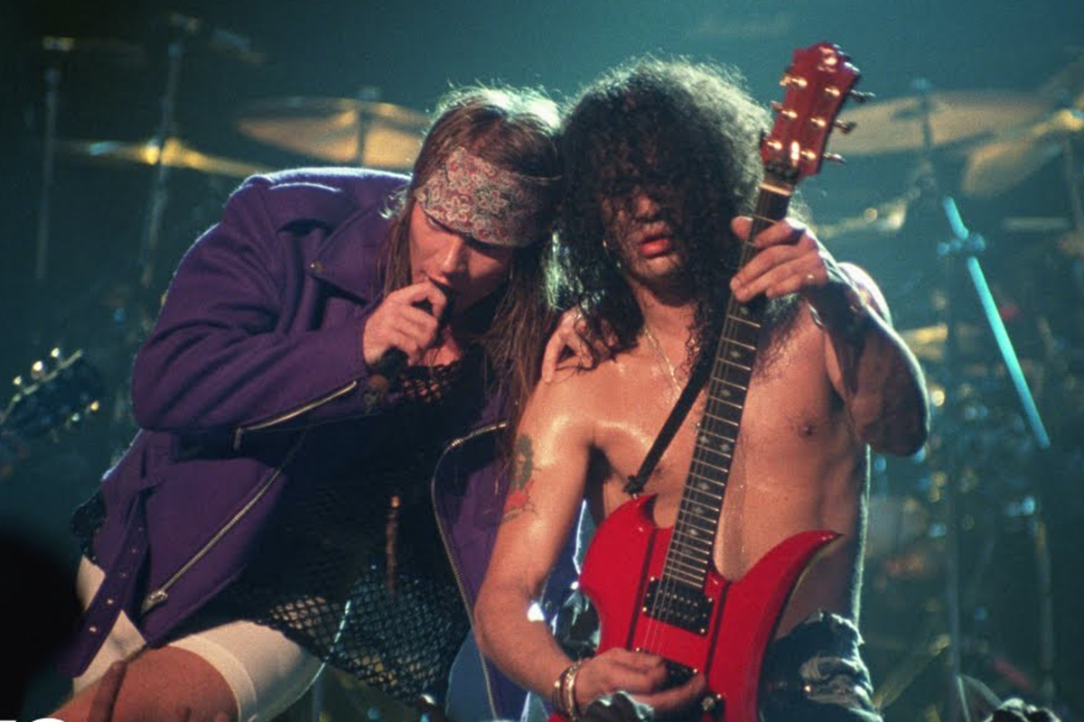 Salvaje poder: Guns N’ Roses publicó un video inédito de 1991 de “You Could Be Mine” en vivo