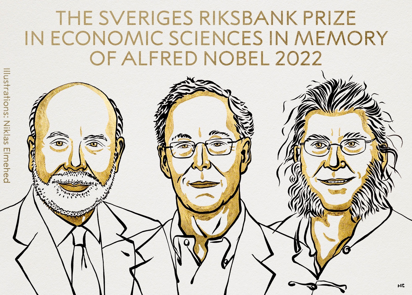Premio Nobel de Economía para tres investigadores sobre crisis financieras