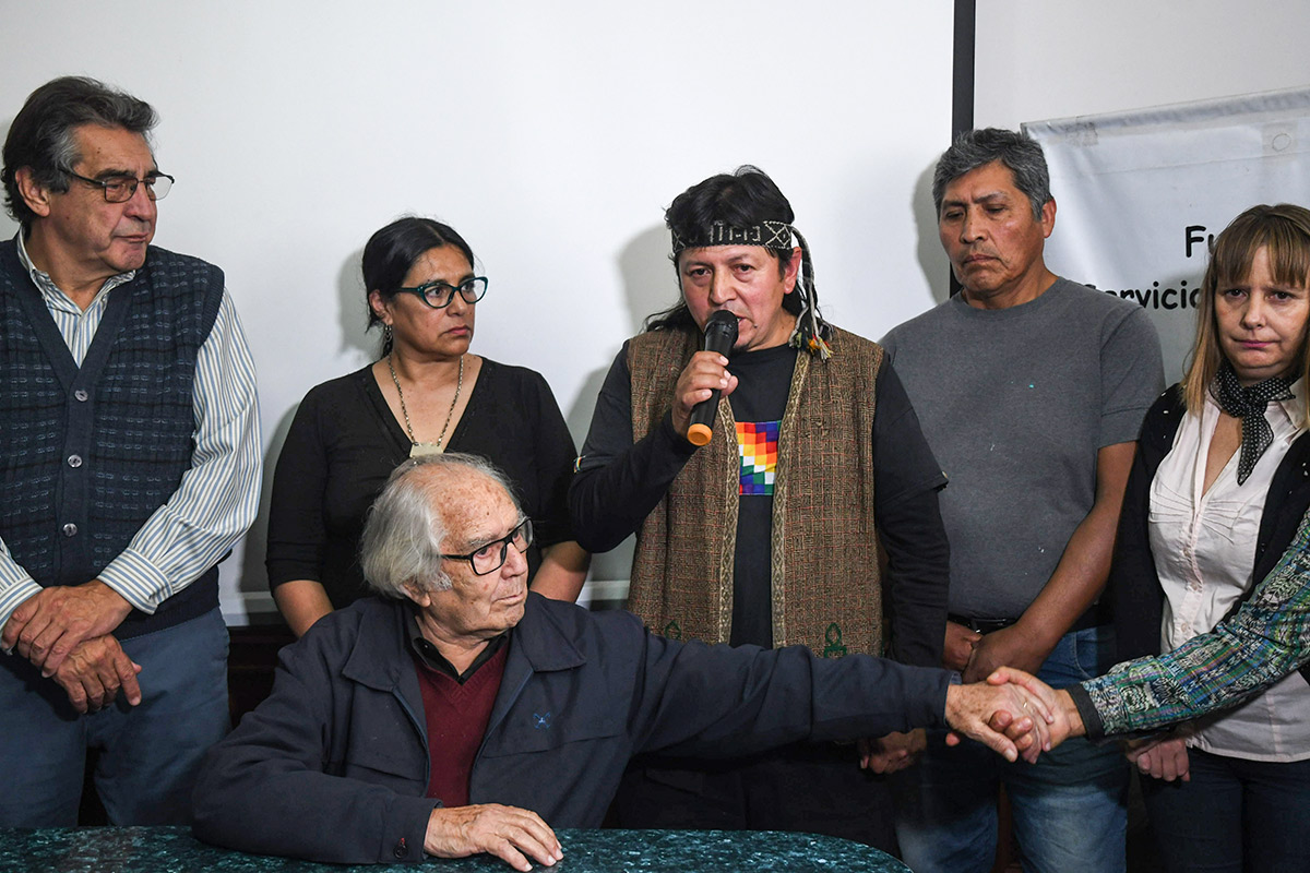 Organismos de DDHH y referentes políticos piden la «inmediata liberación» de las detenidas mapuches