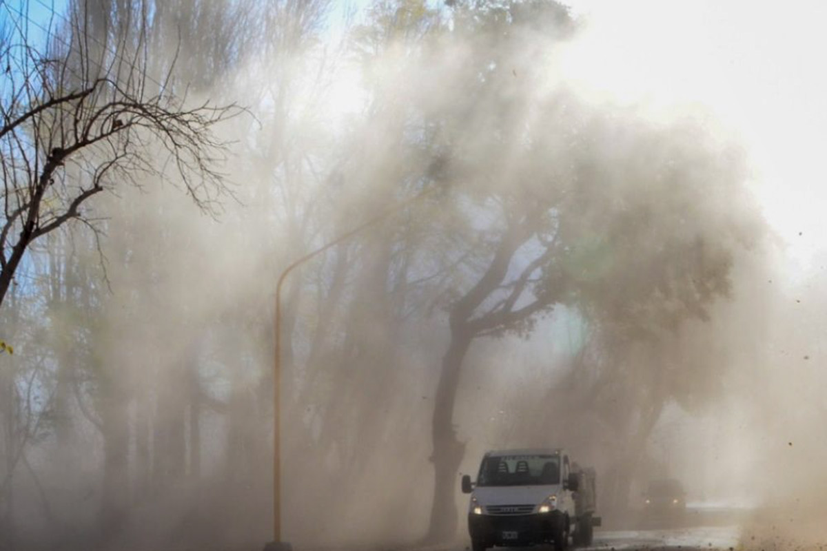 Casi medio país bajo alerta meteorológica por fuertes vientos