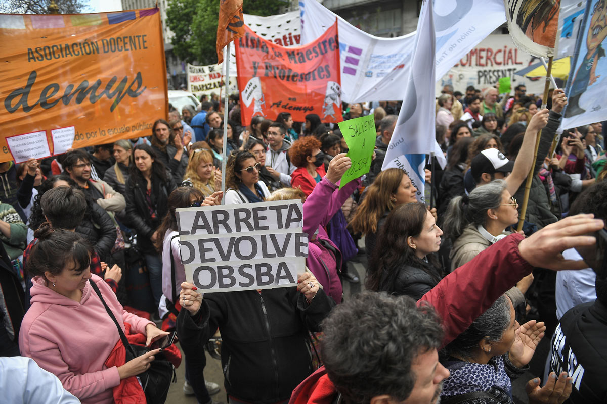 «Larreta se va sin haber derrotado a los maestros y con el presupuesto educativo más bajo»