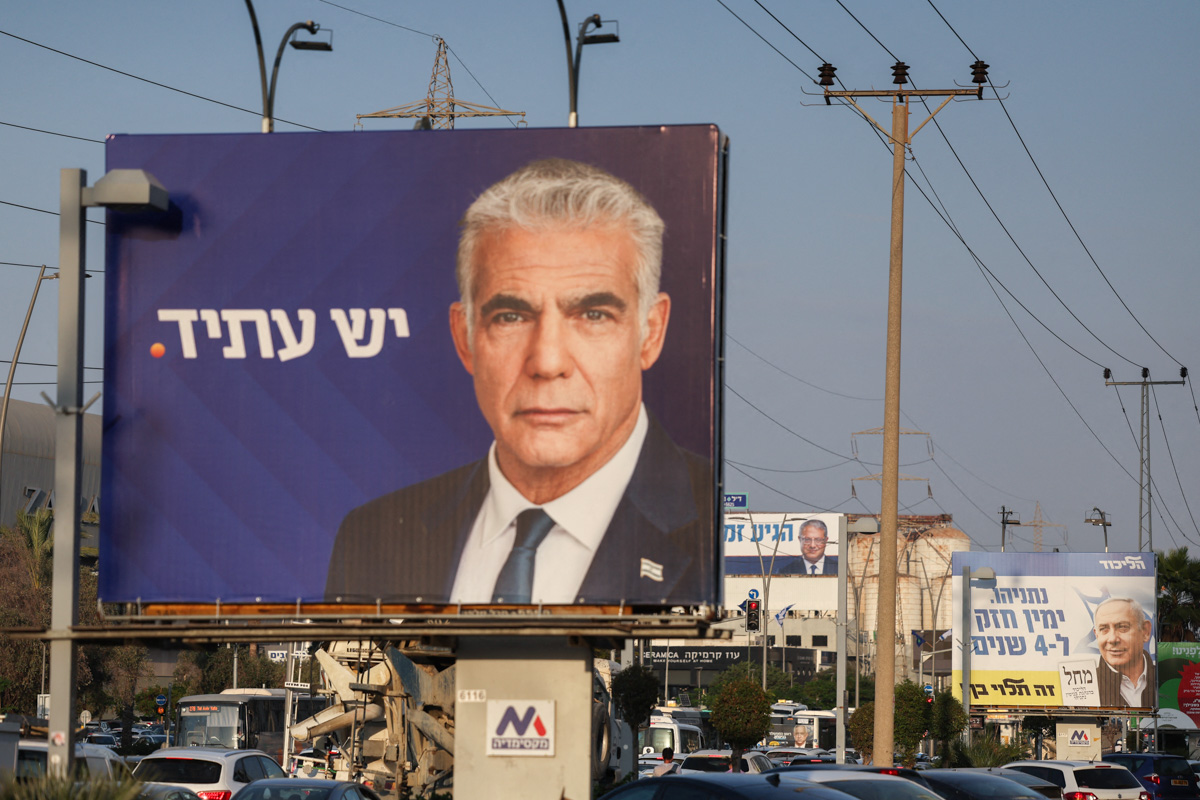 Israel va por las quintas elecciones desde 2019: ¿Lapid o Netanyahu?