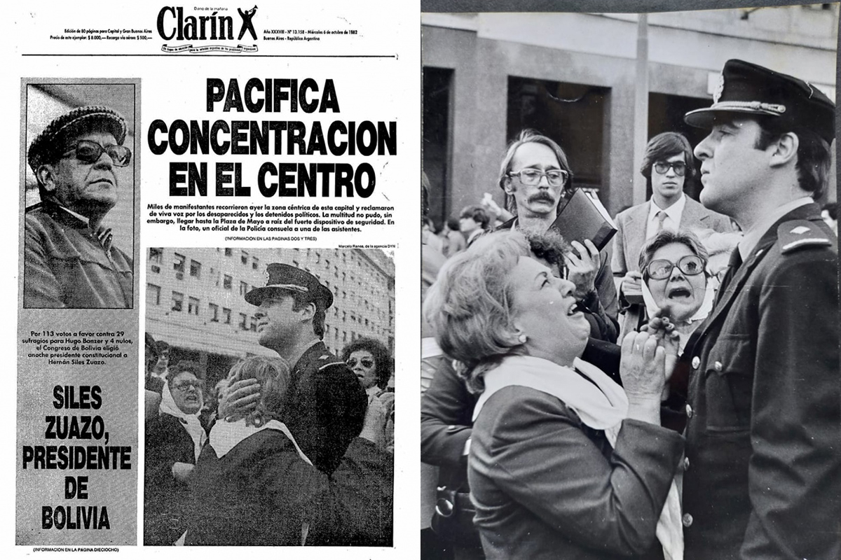 Las fotos que la dictadura censuró para construir una fake news emblemática