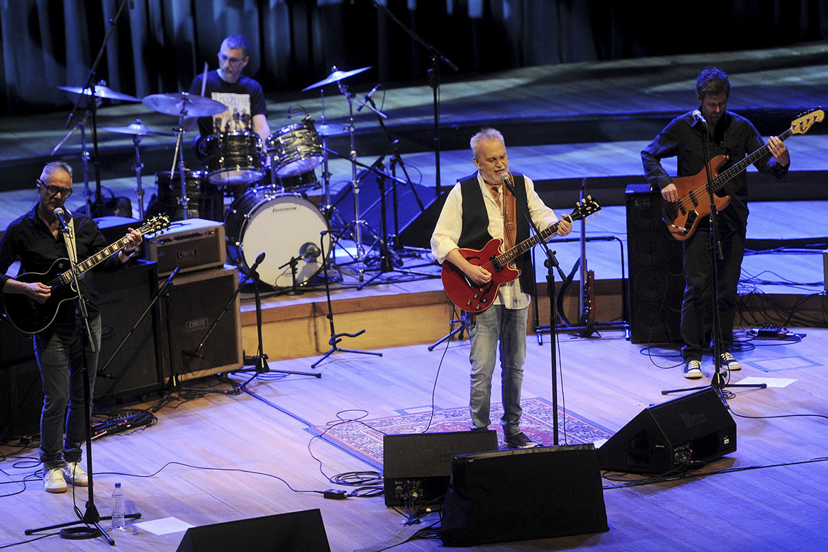 David Lebón festejó sus 70 años con música y amigos en el CCK