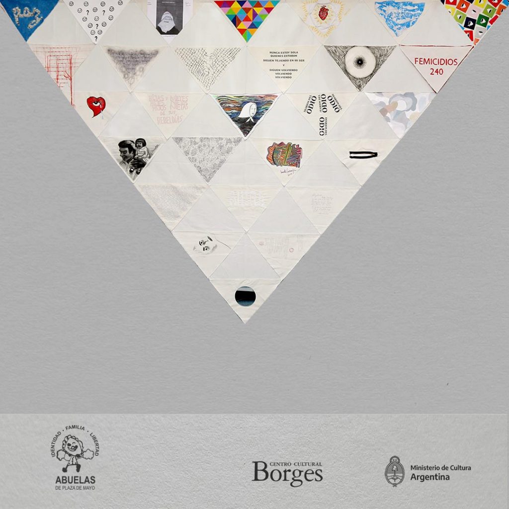 El arte celebra y acompaña los 45 años de lucha de Abuelas de Plaza de Mayo